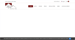 Desktop Screenshot of hotelserre-palas.fr